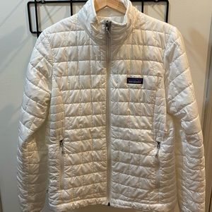 Patagonia Nano Puff White Sz Med